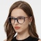 Jennifer Deep Dive/Ash Rose Cat Eye TR90 Eyeglasses