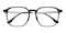 Naples Black Polygon TR90 Eyeglasses