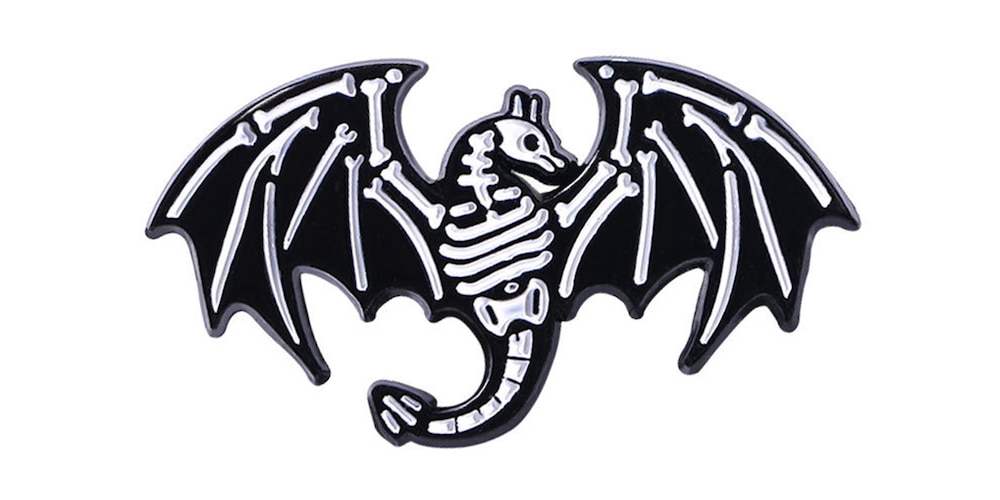 Halloween Dragon Badge/Brooch
