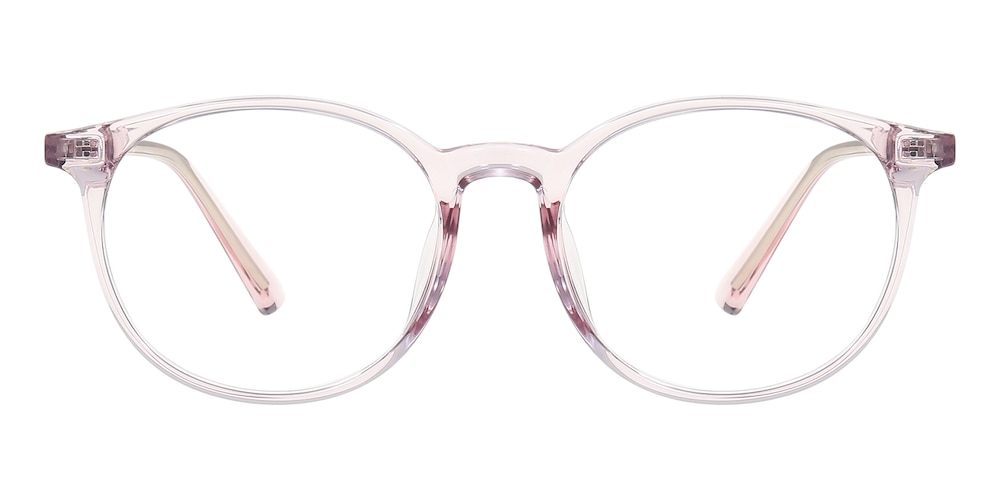 Abilene Pink Round TR90 Eyeglasses