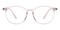 Abilene Pink Round TR90 Eyeglasses