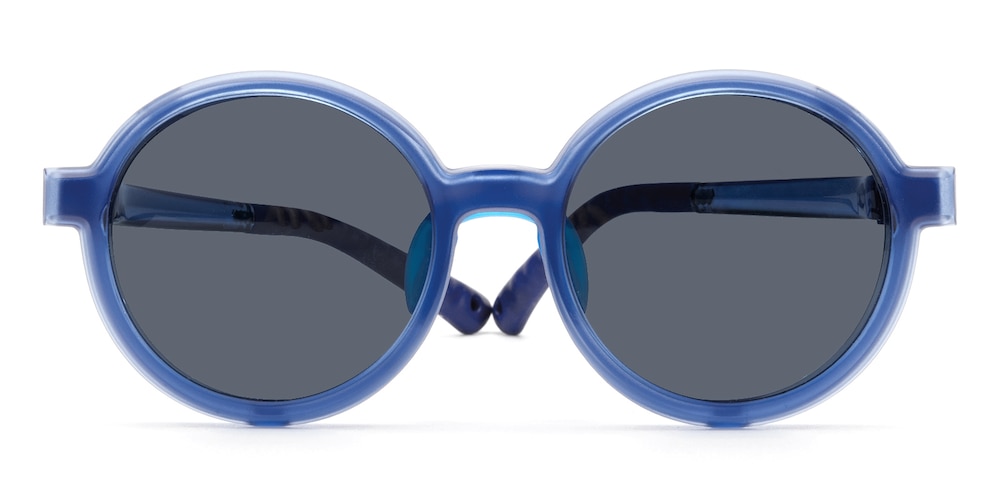 Alton Blue Round TR90 Eyeglasses