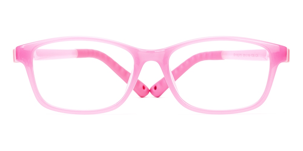 Barton Pink Rectangle TR90 Eyeglasses