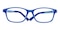 Barton Blue Rectangle TR90 Eyeglasses