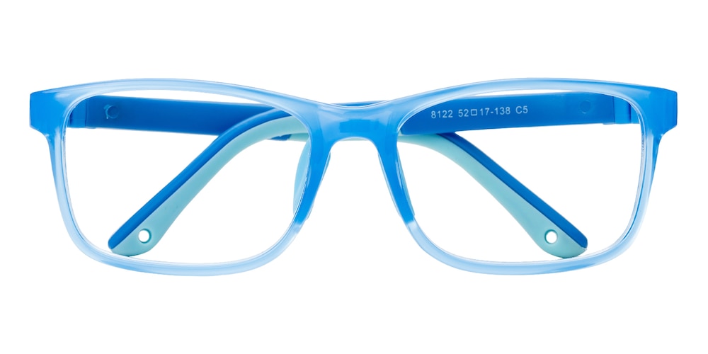 Blair Blue Rectangle TR90 Eyeglasses