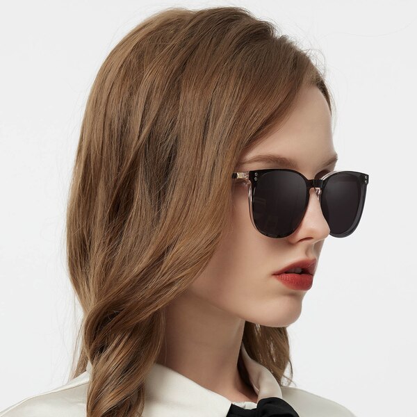 Akron Round - Light Orange Eyeglasses