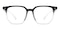 Albany Black/Crystal Polygon TR90 Eyeglasses