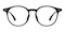 Birmingham Black Round TR90 Eyeglasses