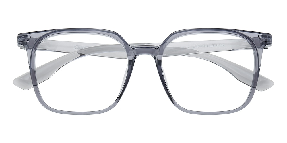 Calaveras Gray Square TR90 Eyeglasses