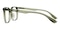 Calaveras Green Square TR90 Eyeglasses