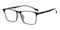 Chapman Gray Rectangle TR90 Eyeglasses
