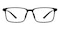Dawn Black Rectangle TR90 Eyeglasses