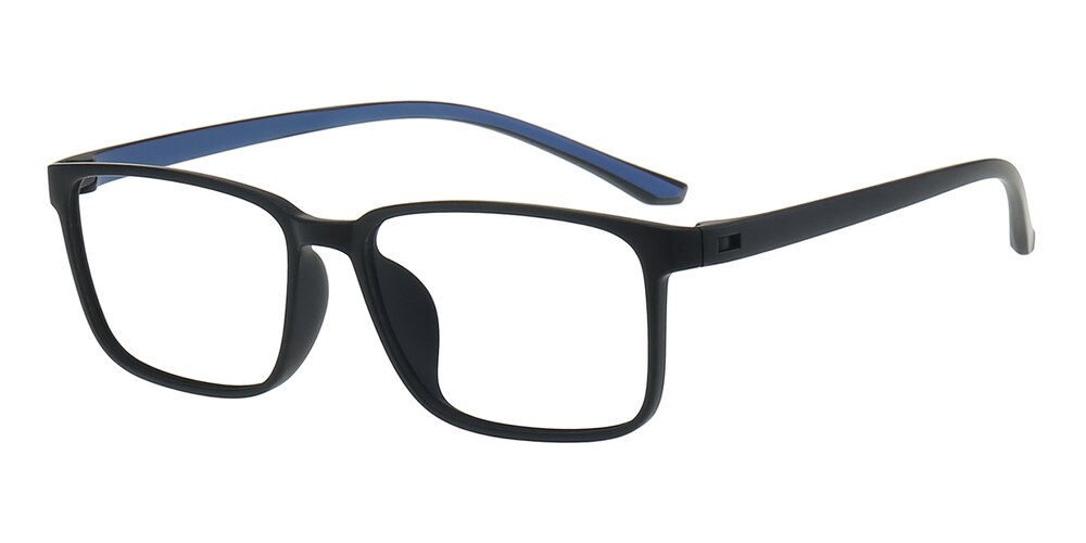 Dawn Mblack/Blue Rectangle TR90 Eyeglasses