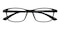 Gladstone Black Rectangle TR90 Eyeglasses