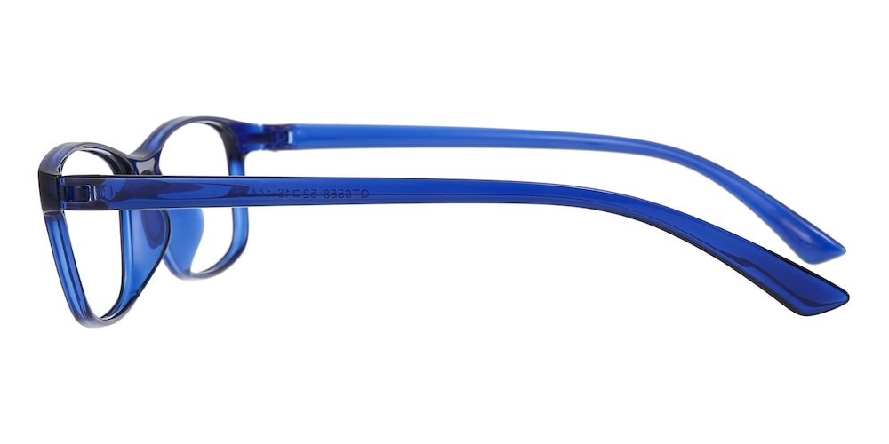 Gladstone Blue Rectangle TR90 Eyeglasses