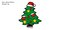Christmas Tree Badge/ Brooch
