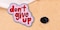 Don't Give Up Badge/ Brooch