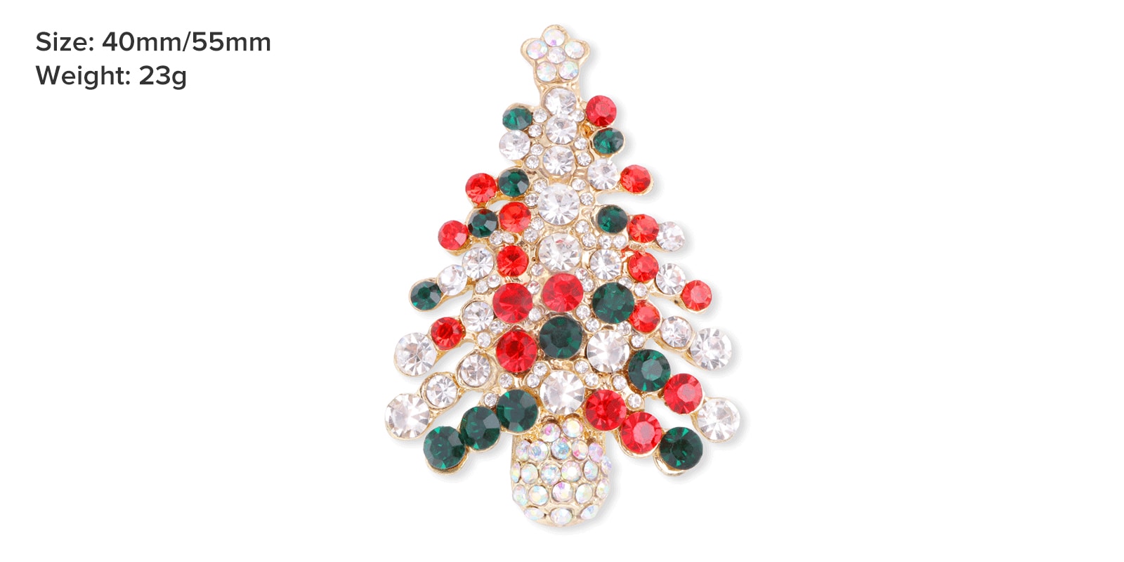 Christmas Tree Brooch