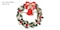 Christmas Wreath Brooch