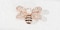 Cute Bee Brooch/ Badge