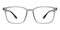 Lafayette Gray Rectangle TR90 Eyeglasses