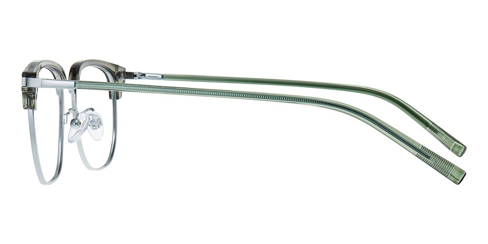 Macon Green Rectangle TR90 Eyeglasses