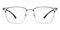 Andrew Gray/Silver Rectangle TR90 Eyeglasses