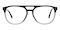 Thomas Black/Gray Aviator Acetate Eyeglasses