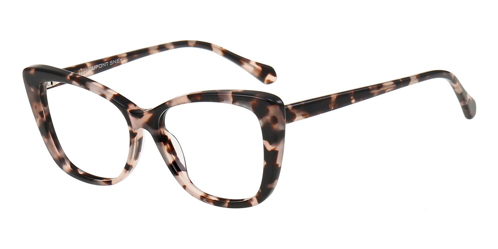 Gemma Petal Tortoise Cat Eye Acetate Eyeglasses