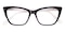 Eileen Purple/Green/White/Red Cat Eye Acetate Eyeglasses