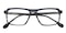 Niguel Gray Rectangle Acetate Eyeglasses