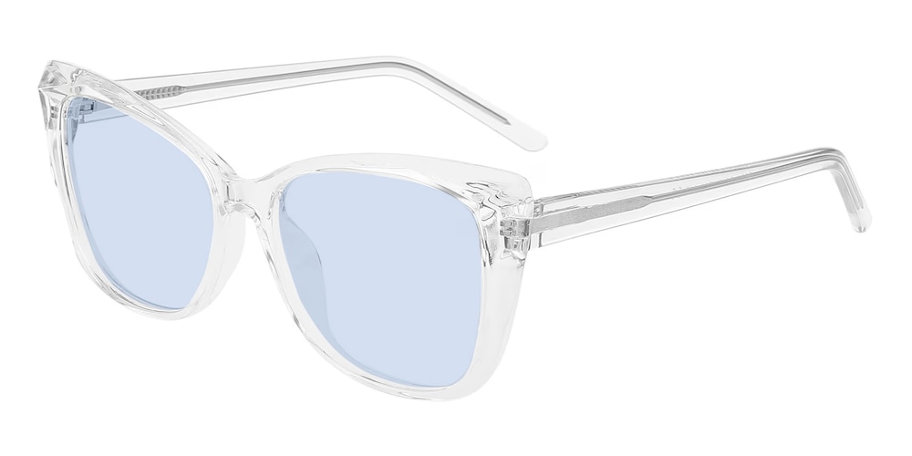 Madeline Crystal Cat Eye TR90 Sunglasses