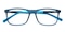Kevin Blue Rectangle TR90 Eyeglasses