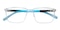 Richard Crystal Rectangle TR90 Eyeglasses