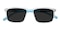 Gary Crystal Rectangle TR90 Sunglasses