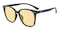 Woolley Black Square TR90 Sunglasses