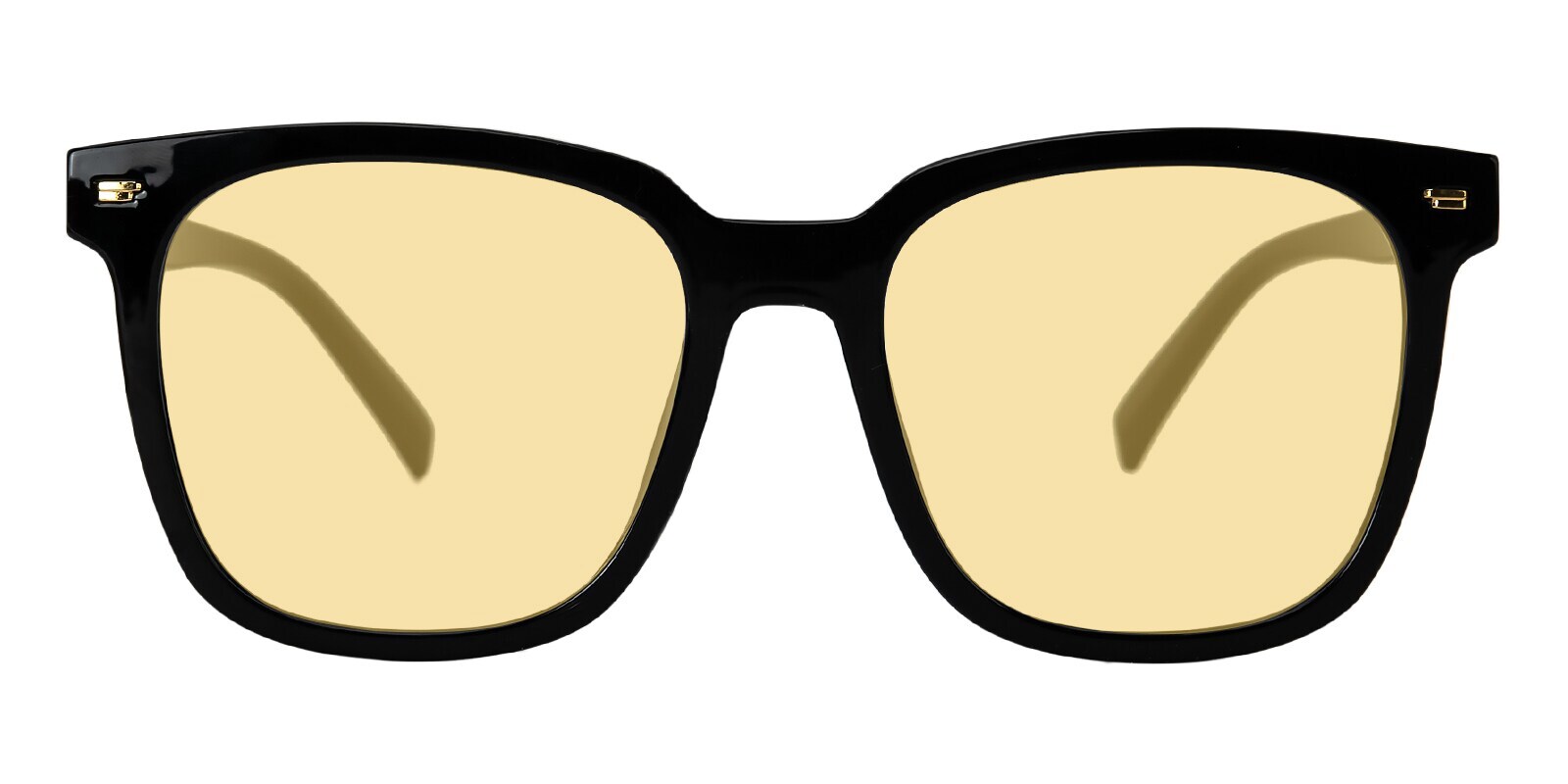 Joni Square,Horn Black Eyeglasses | Glassesshop
