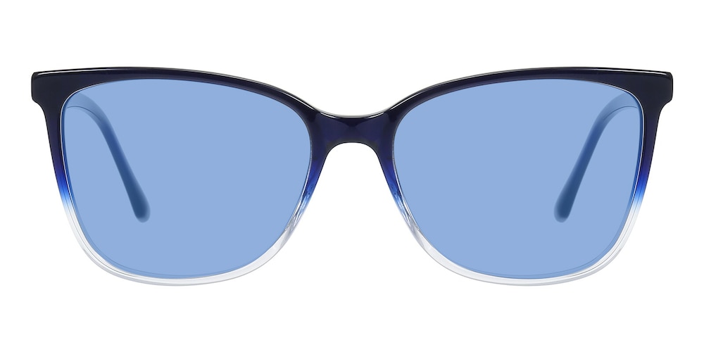 Yakima Blue/Crystal Cat Eye Acetate Sunglasses