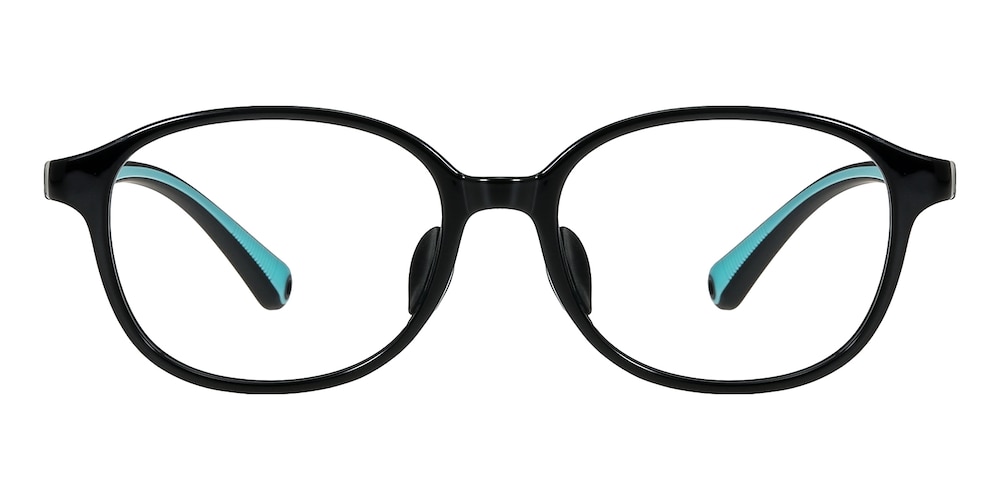 Madison Black/Blue Oval TR90 Eyeglasses