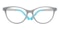 Sophia Gray Oval TR90 Eyeglasses