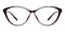 Bertha Burgundy Cat Eye TR90 Eyeglasses