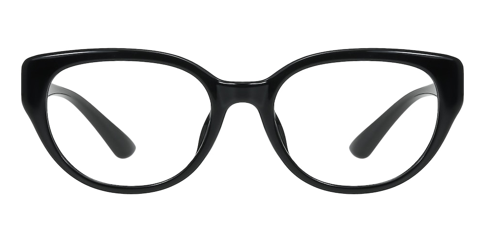 Geraldine Black Cat Eye TR90 Eyeglasses