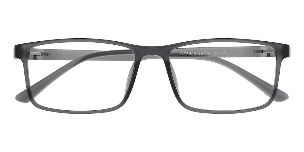 Texarkana Gray Rectangle TR90 Eyeglasses