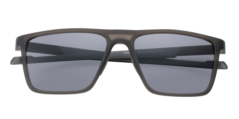 Walker Gray Rectangle TR90 Sunglasses