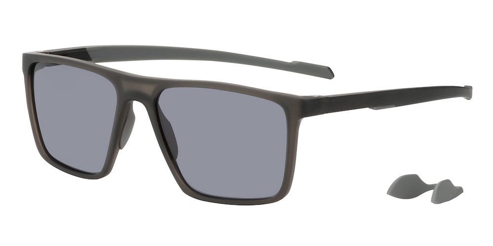 Walker Gray Rectangle TR90 Sunglasses