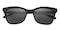 Pendleton Black Rectangle TR90 Sunglasses
