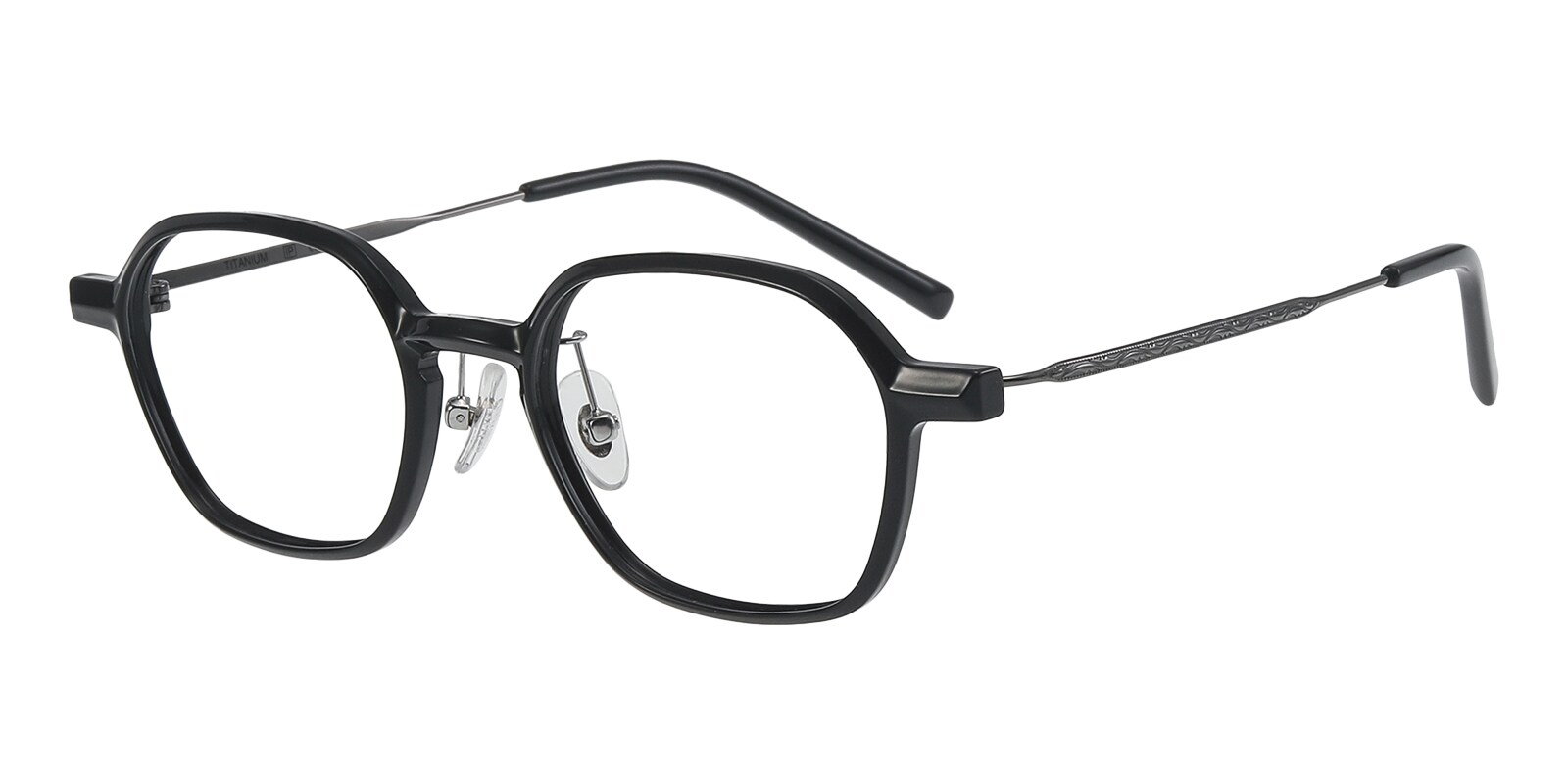 Norma Polygon Black Photochromic Glasses | GlassesShop