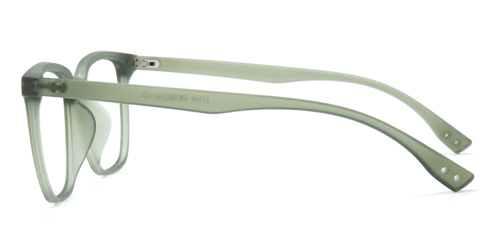 Omaha Square Green Eyeglasses Glassesshop