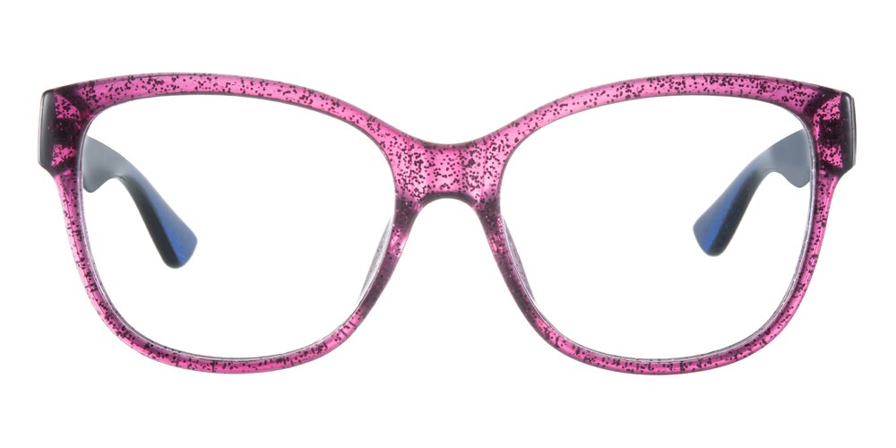 Kay Purple Oval TR90 Eyeglasses