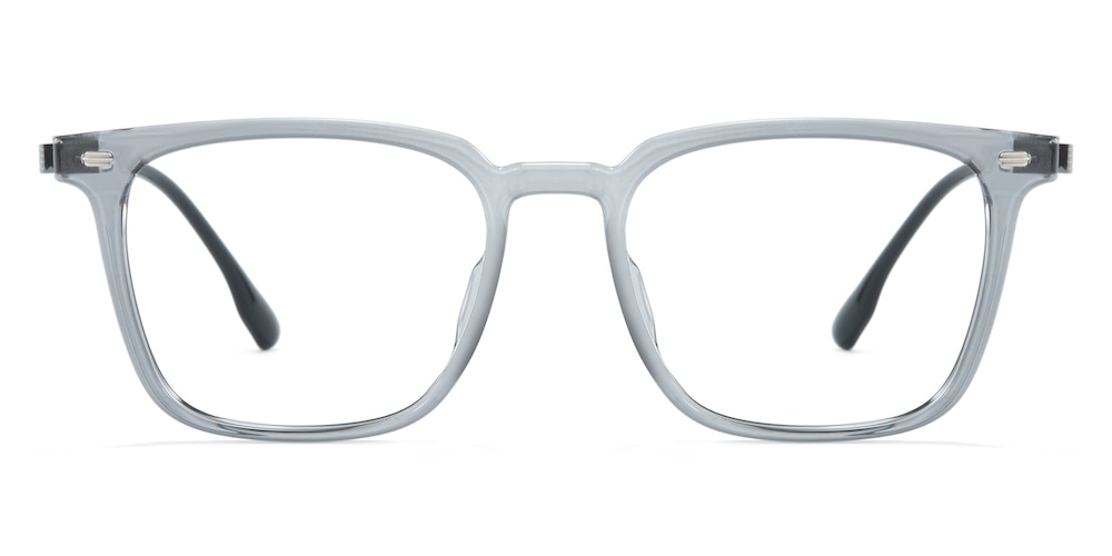Pueblo Gray Square Titanium Eyeglasses